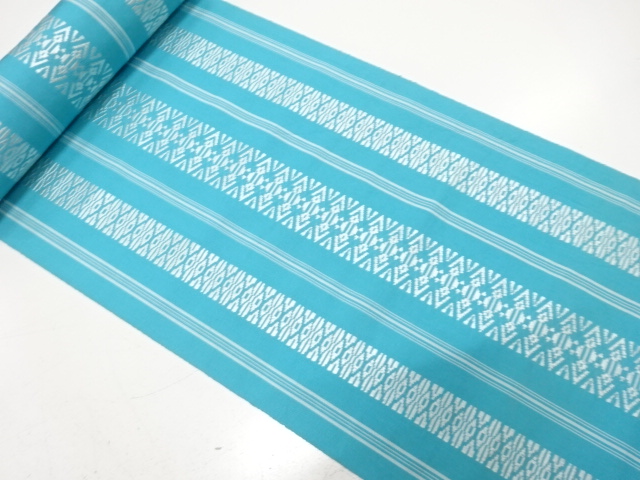 アンティーク　博多　八寸帯地反物